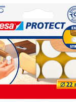 Tesa Feutrine anti-rayures Tesa 57893 rond 22mm blanc
