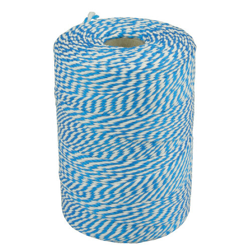 Muller Ficelle coton 45m 50g bleu/blanc