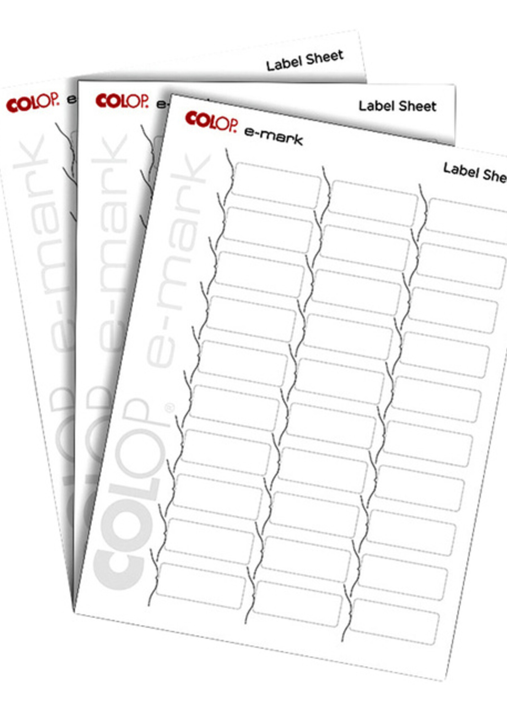 Colop Tekststempel Colop E-Mark labels