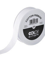 Colop Ruban coton Colop e-mark 25mmx25m