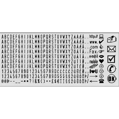 Colop Cachet à Formules Colop Printer30/1 5 lignes 47x18mm