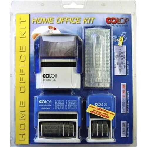 Colop Stempel Colop starterset Home/Office zwart