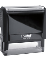 Trodat Tekststempel Trodat Printy 4915 personaliseerbaar zw 6regels 70x25mm