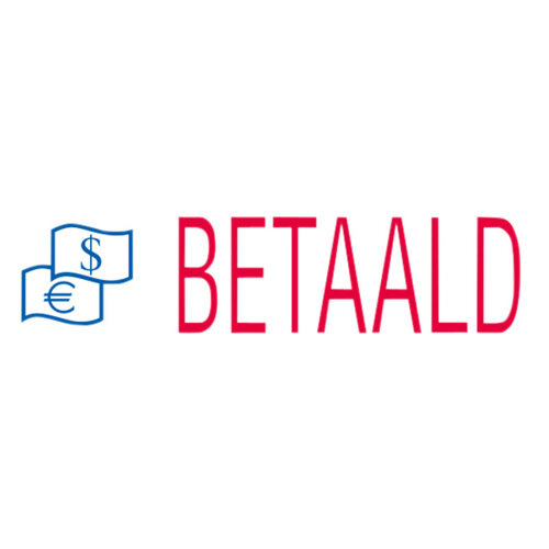 Trodat Tampon texte Trodat Printy 4912 BETAALD bleu/rouge