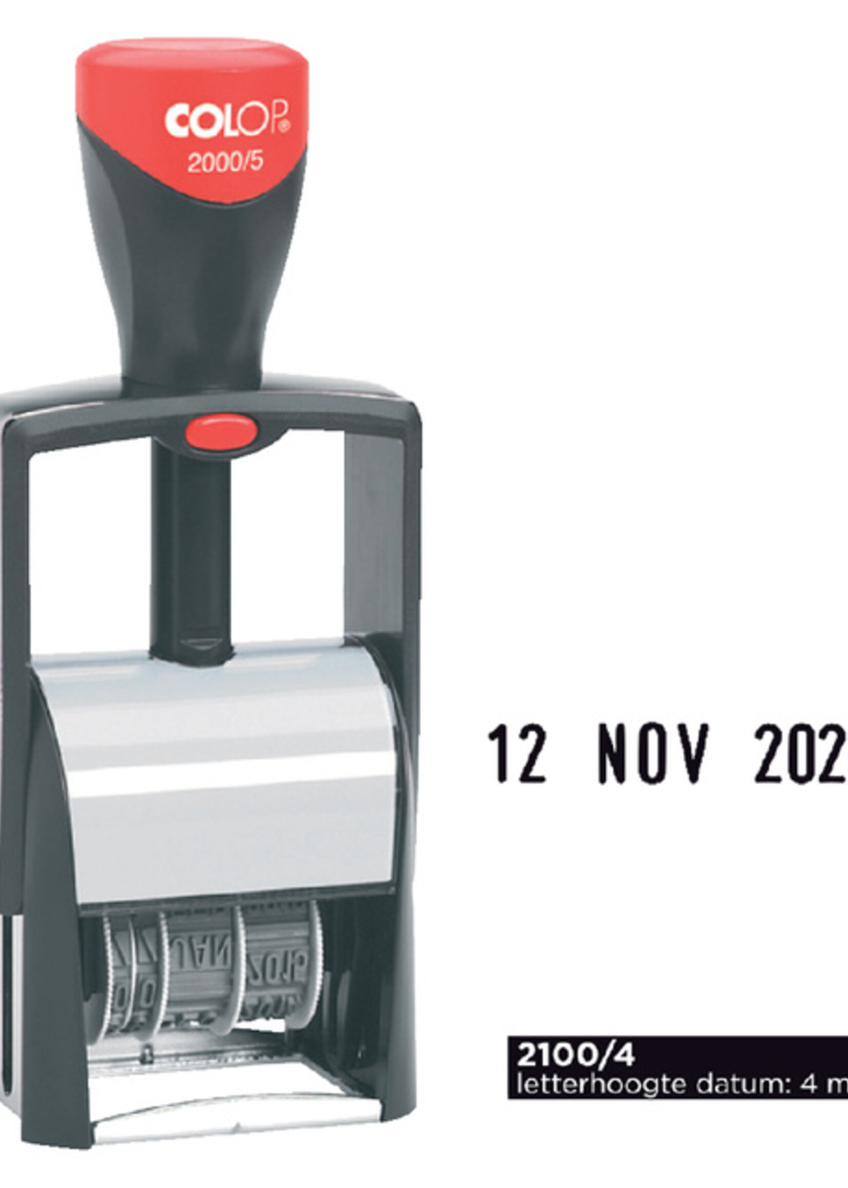 Colop Datumstempel Colop 2100 Classic 4mm kussen zwart