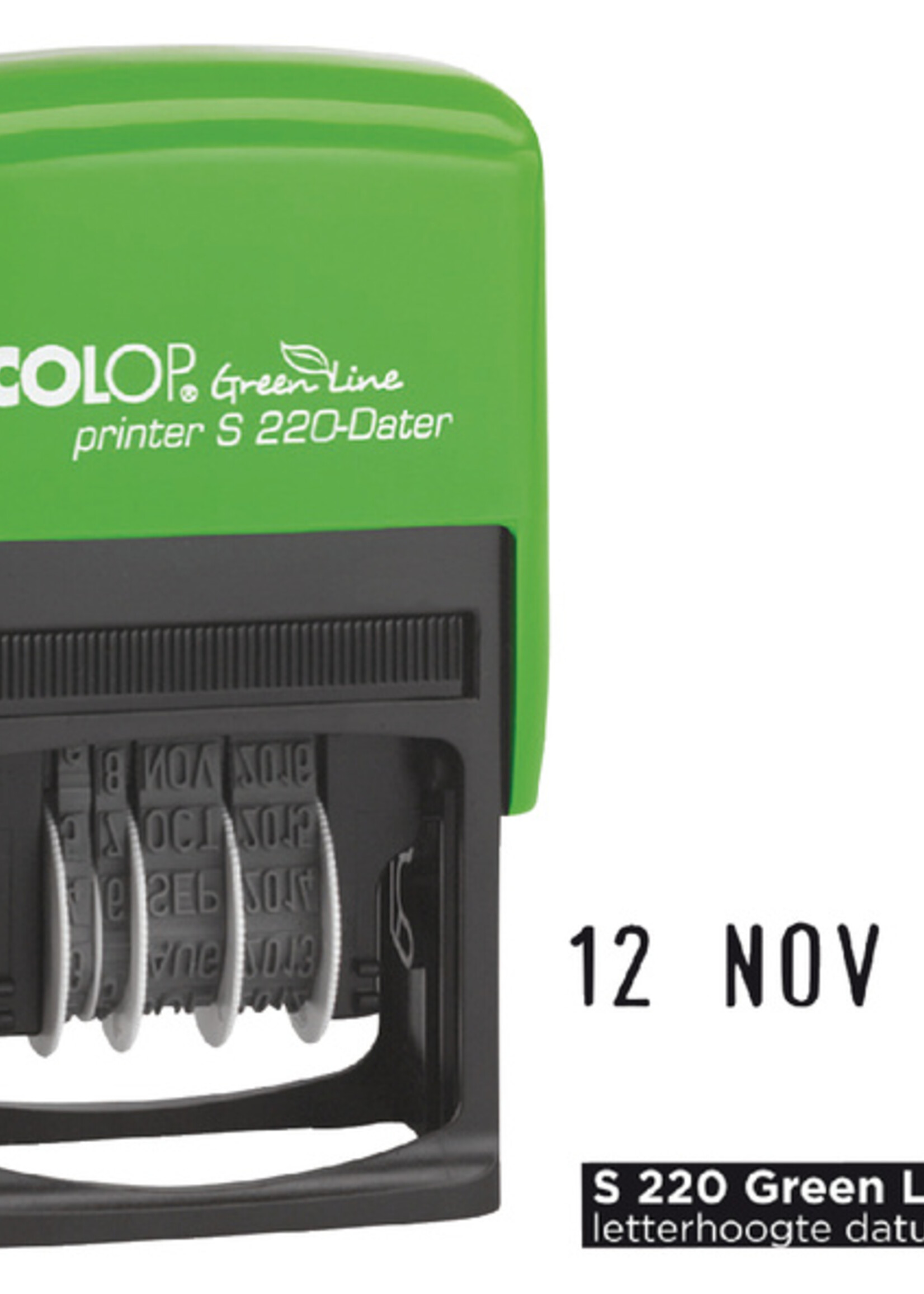 Colop Datumstempel Colop S220 green line 4mm