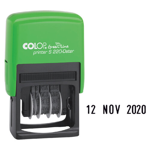 Colop Datumstempel Colop S220 green line 4mm