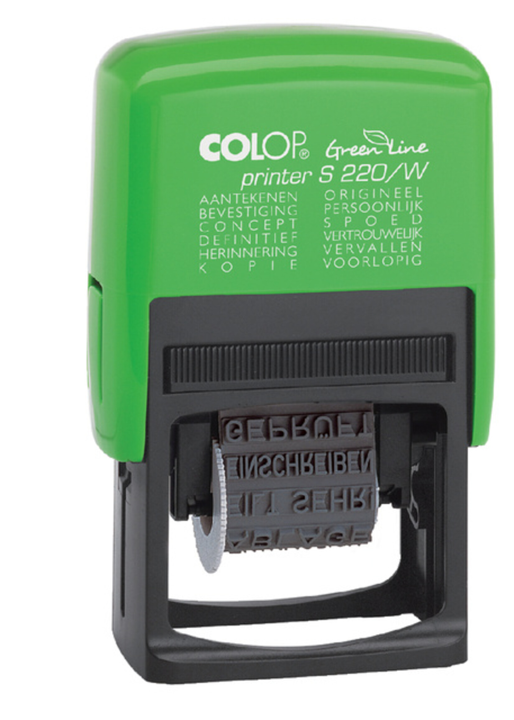 Colop Cachet à Formules Colop Greenline S220/W