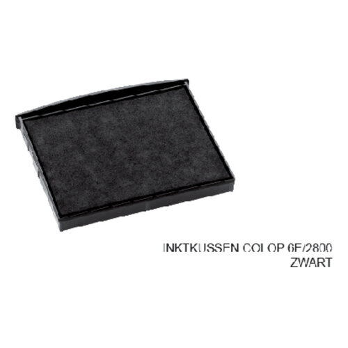 Colop Stempelkussen Colop 6E/2800 zwart