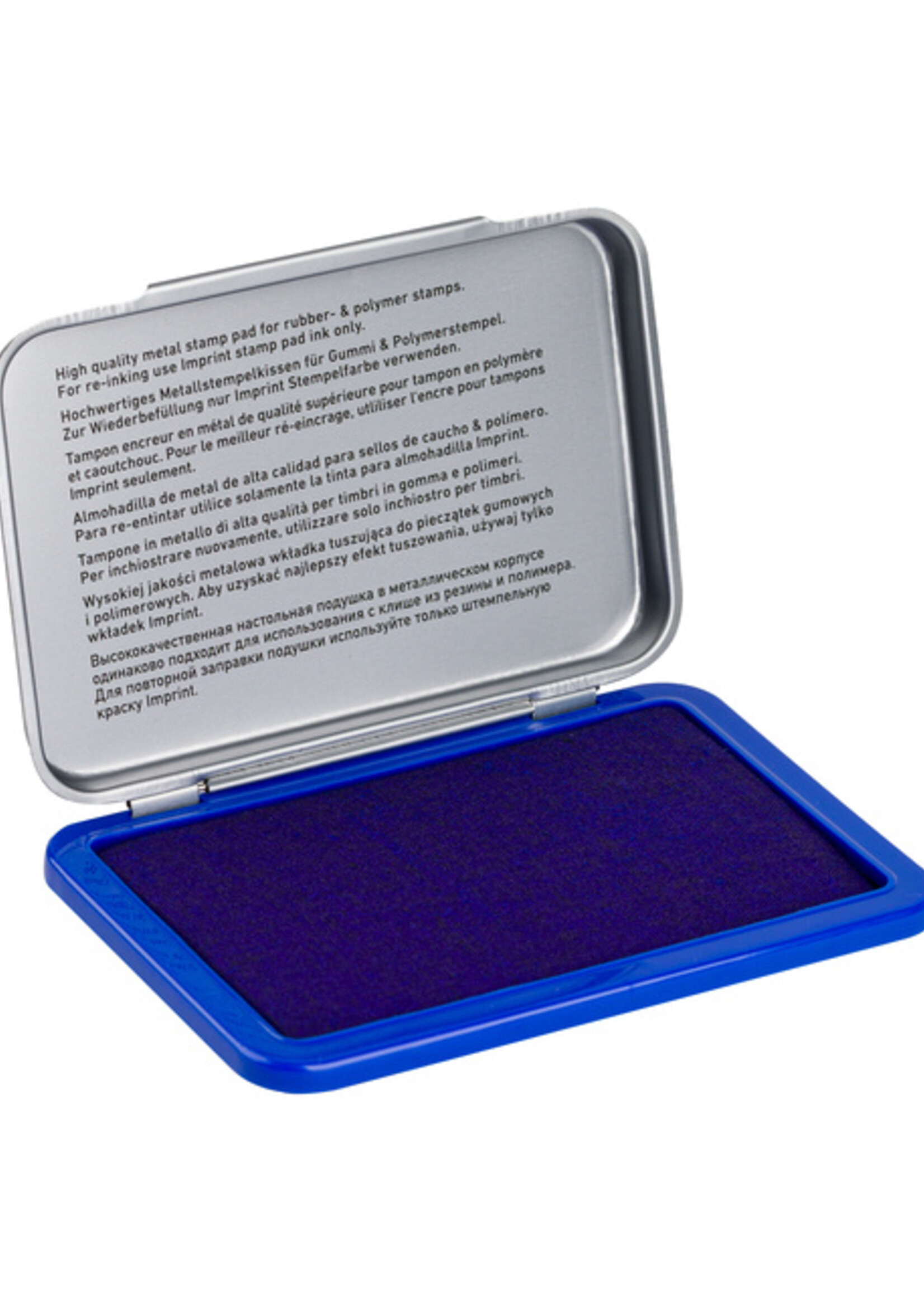 Trodat Stempelkussen Trodat 9071M metaal 9x5cm blauw
