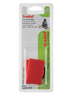 Trodat Cassette d'encrage Trodat 6/53 2 pièces rouge
