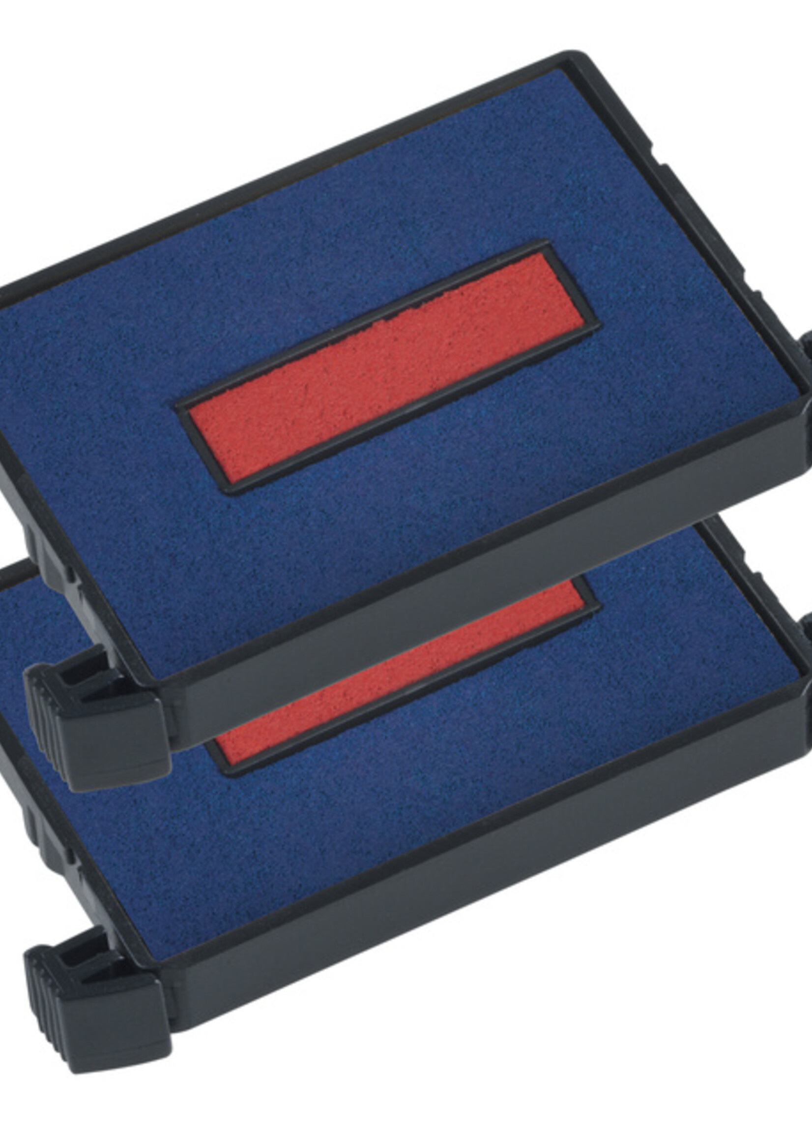 Trodat Cassette d'encrage Trodat 6/4750 2 pièces bleu/rouge