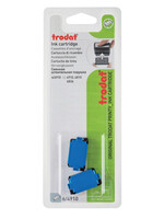 Trodat Cassette d'encrage Trodat 6/4910 2 pièces bleu