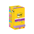 Post-it Memoblok 3M Post-it 654 Super Sticky 76x76mm 90 vel rainbow