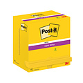 Post-it Memoblok 3M Post-it 655 Super Sticky 76x127mm neongeel