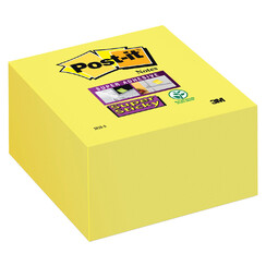 Bloc-mémos Post-it 2028S Super Sticky ultra jaune 350 flts
