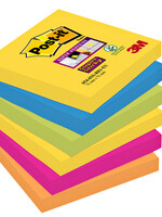 Post-it Bloc-mémos 3M Post-it 654-SSRO Super Sticky 76x76mm Rio