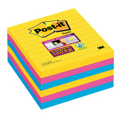 Bloc-mémos 3M post-it 675 Super Sticky 101x101mm Rio