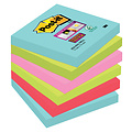 Post-it Bloc-mémos 3M Post-it 654-SSMI Super Sticky 76x76 Miami