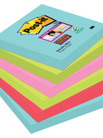 Post-it Memoblok 3M Post-it 654 Super Sticky 76x76mm Miami