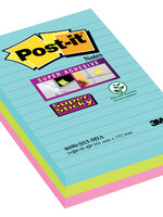 Post-it Bloc-mémos 3M Post-it 4690 Super Sticky 101x152 Miami