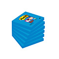 Post-it Bloc-mémos 3M Post-it 654-SSEB Super Sticky 76x76mm Bleu