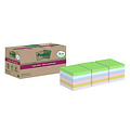 Post-it Bloc mémos 3M Post-it 654 RSS12COL 76x76mm Colour Notes 14+4 gratuits