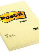 Post-it Bloc-mémos Post-it 659 152x102mm jaune