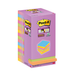 Memoblok 3M Post-it 654 76x76mm color notes