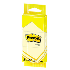 Bloc-mémos Post-it Notes 6810 38x51mm jaune