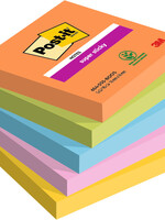 Post-it Memoblok 3M Post-it 654 Super Sticky 76X76mm BOOS