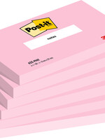 Post-it Bloc mémos 3M Post-it 655 76x127mm rose