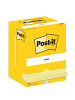Post-it Memoblok 3M Post-it 657 76x102mm geel