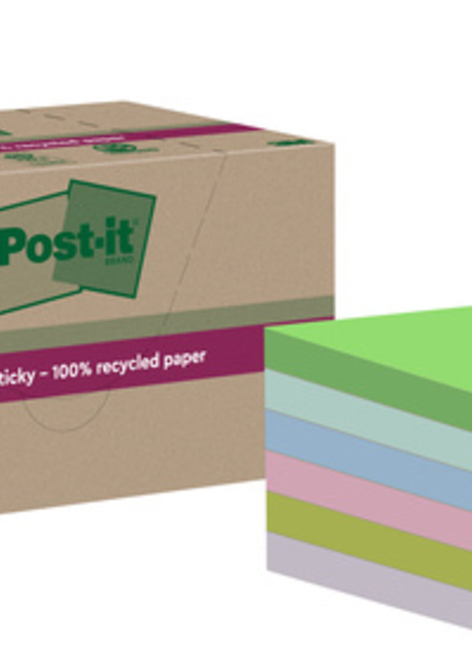 Post-it Memoblok 3M Post-it 622 RSS12COL 47.6mmx 47.6mm colour notes