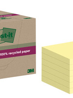 Post-it Memoblok 3M Post-it 654 RSS12CY 76mmX76mm geel