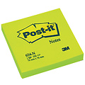 Post-it Memoblok 3M Post-it 654 76x76mm neon groen