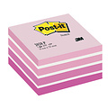 Post-it Bloc-mémos Post-it 2028P cube 76x76mm rose 450 feuillets