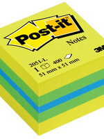 Post-it Memoblok 3M Post-it 2051 51x51mm kubus lemon