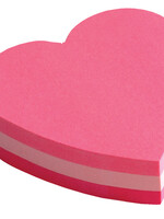 Post-it Memoblok 3M Post-it 2007 70x70mm kubus hart roze