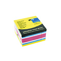 info notes Memoblok Info Notes kubus 75x75mm neon assorti 450vel