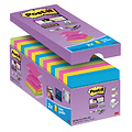 Post-it Bloc-mémos Post-it Z-Note S330-16 76x76mm Super Sticky 14+2