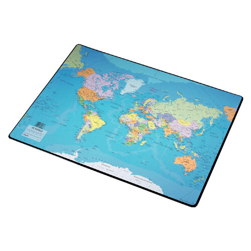 Esselte Sous-main Esselte 40x53cm avec carte du monde NL