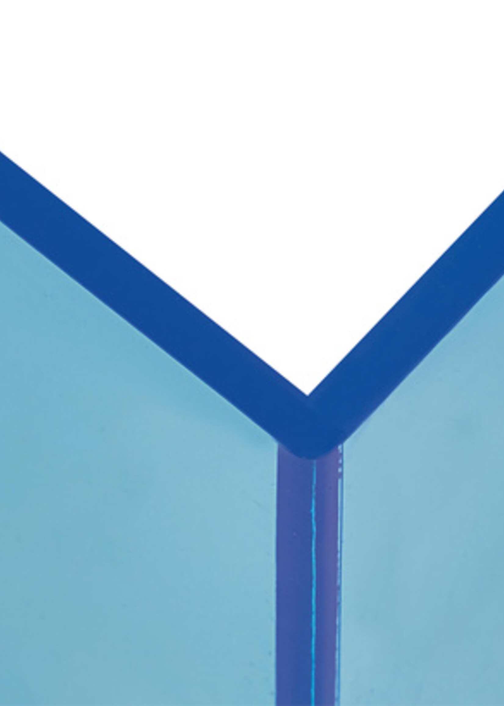 MAUL Serre-livres MAUL 10x10x13cm acryl néon bleu