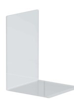 MAUL Boekensteun MAUL acryl 12x12x17cm set 2 glashelder