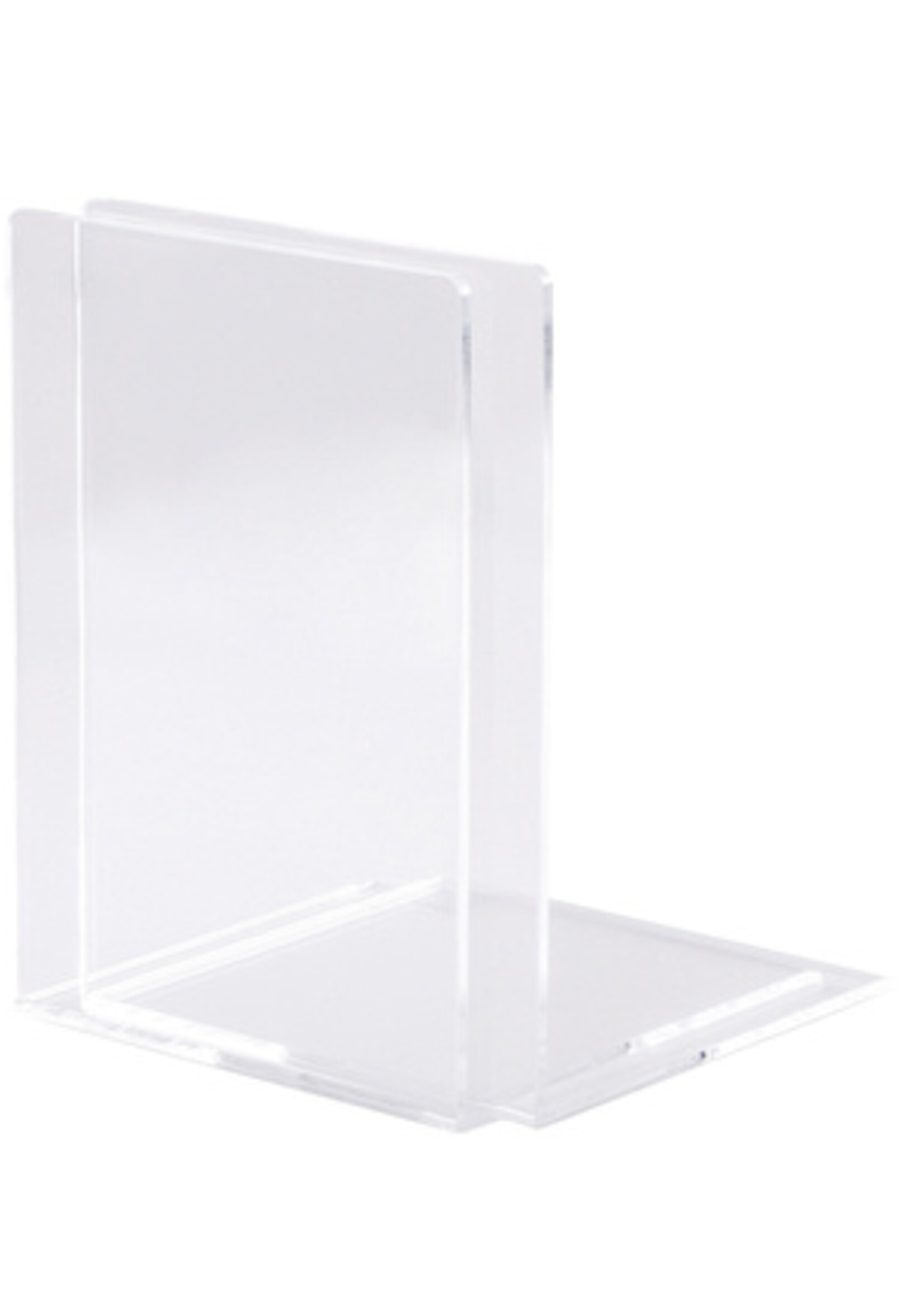 MAUL Boekensteun MAUL acryl 12x12x17cm set 2 glashelder