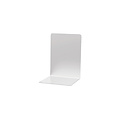 MAUL Boekensteun MAUL aluminium 16x15x21cm set 2 zilver