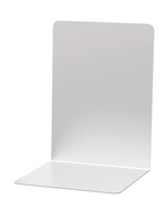 MAUL Boekensteun MAUL aluminium 16x15x21cm set 2 zilver