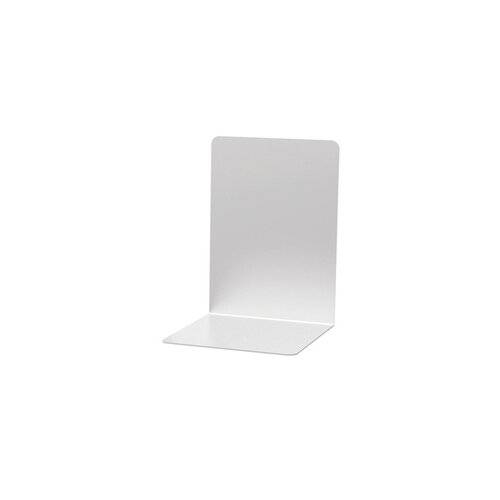 MAUL Boekensteun MAUL aluminium 16x15x21cm set 2 zilver