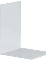 MAUL Boekensteun MAUL acryl 16x15x21cm set 2 glashelder