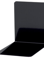 MAUL Boekensteun MAUL staal magnetisch 14x12x14cm set 2 zwart